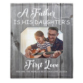 First Memories Photo Blanket - Gift for Dad - Lovscape